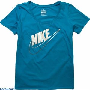 Nike Short Sleeve Graphic T Shirt Top Sz L